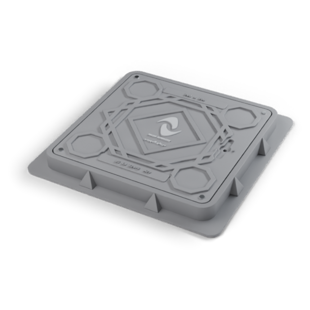 GRP Manhole Cover . Square · 600 × 600 (Light Duty ) - Image 4