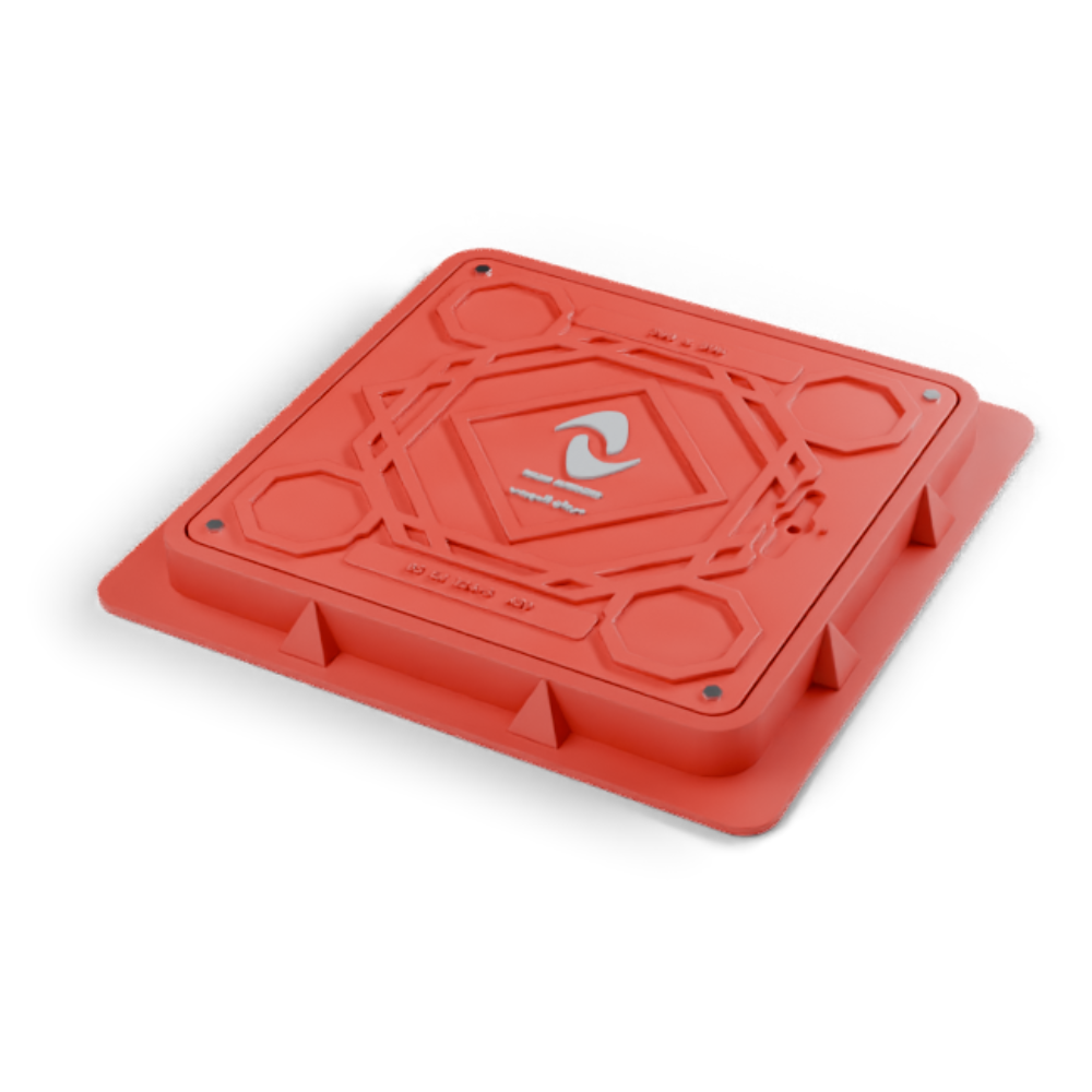 GRP Manhole Cover . Square · 600 × 600 (Light Duty ) - Image 2