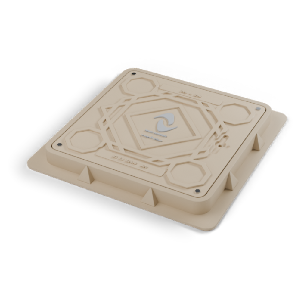 GRP Manhole Cover . Square · 600 × 600 (Light Duty ) - Image 5