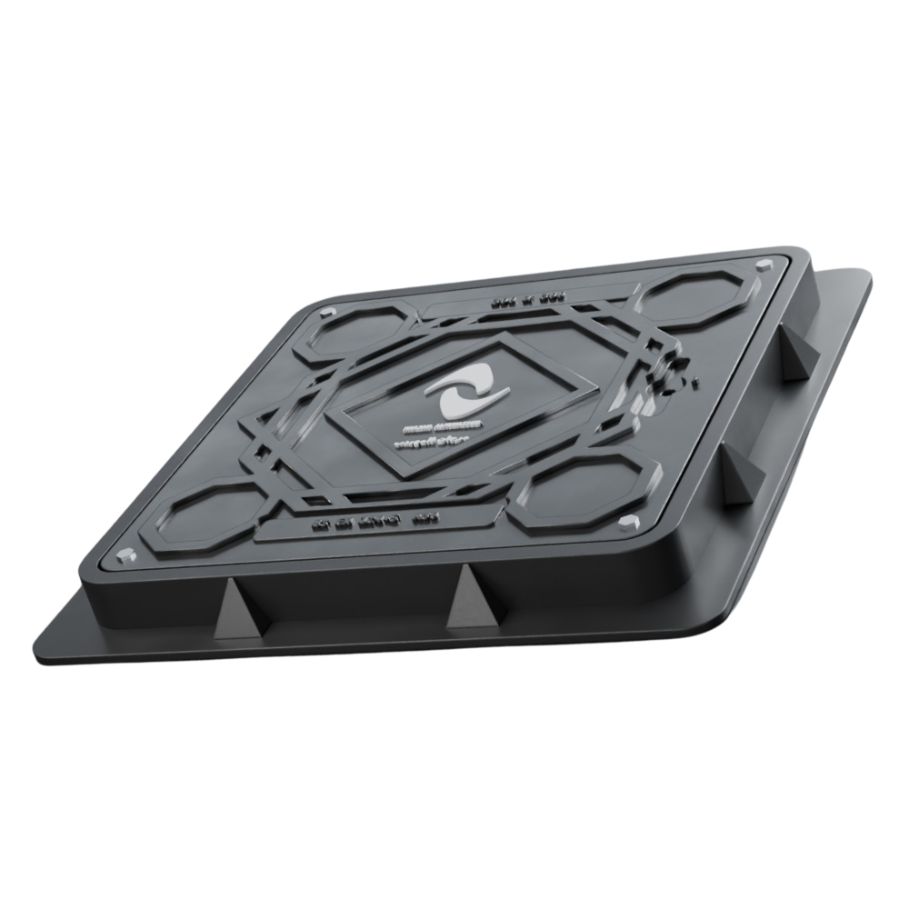 GRP Manhole Cover . Square · 600 × 600 (Light Duty )